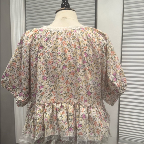POL Floral Ruffle Blouse - Picture 8 of 10